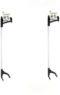 Did Grijpers/afvalgrijpers met magneet - 4 stuks - 76 cm - wit