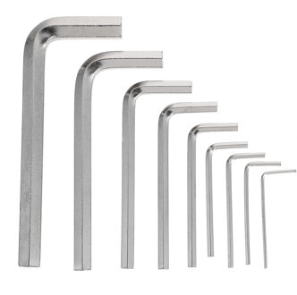 Did Inbussleutel set - 9-delige - RVS - inbussleutels in houder