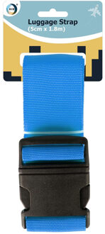 Did Kofferriem/bagageriem verstelbaar - 180 cm - blauw