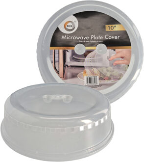 Did Magnetrondeksel/afdekschaal - 2x - transparant kunststof - 25 cm