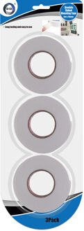 Did Pakket van 3x rollen dubbelzijdig foam tape