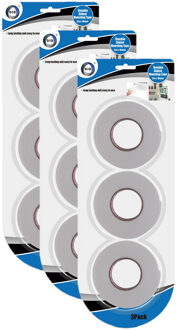 Did Pakket van 9x rollen dubbelzijdig foam tape