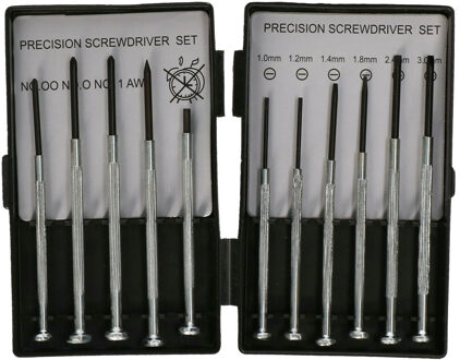 Did Precisie schroevendraaierset - 11-delig - mini schroevendraaier - kleine schroevendraaiers