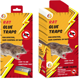 Did Rattenvallen - 8x stuks - karton - ongediertebestrijding