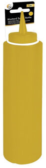 Did Sausfles - mosterd - geel - doseerfles -?21 cm - knijpfles