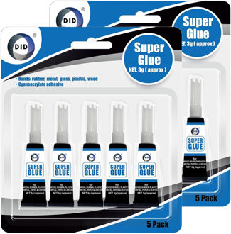 Did Secondelijm - 10x - 3 gram - hobby superlijm