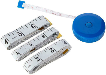 Did Setje van 4x meetlinten inclusief rolmaat in zakformaat 150 cm