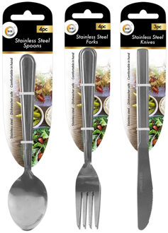 Did tafel diner bestek set messen/vorken/lepels - Voor 12x personen