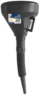 Did Trechter auto - met slang - kunststof - 13.5 x 38 cm - benzine/olie