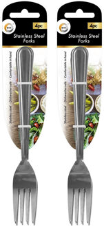 Did Vorken - 16x st - 19 cm - RVS - diner bestek - tafelvorken