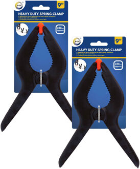 Did Zeilklem groot - heavy duty - 10x - 23 cm - lijmklemmen - marktklem