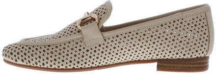Didima perfo loafer | maat: | kleur: | dames loafers | materiaal: leer Ecru - 40