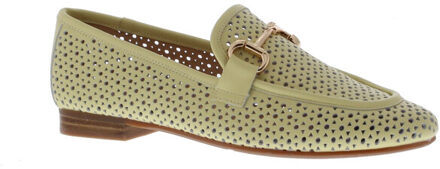 Didima perfo loafer | maat: | kleur: | dames loafers | materiaal: leer Geel - 39