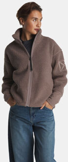 DIDRIKSONS Mella Fleecevest Dames Bruin - 40