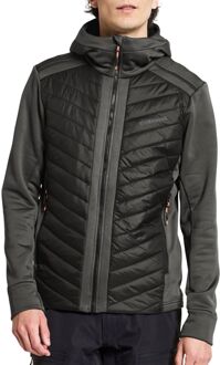 DIDRIKSONS Zuko Jas Heren zwart - donker grijs - XXL