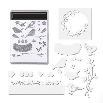 Die Cuts Papier Art Emboss Card Making Diy Scrapbooking Seal Snijden Sterven Ekster Handgemaakte Kaart Decoratieve Stempel Vellen
