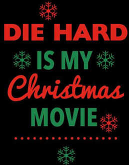 Die Hard Christmas Movie Women's Cropped Hoodie - Black - XS - Zwart