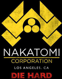 Die Hard Nakatomi Corp Women's Cropped Hoodie - Black - XS - Zwart