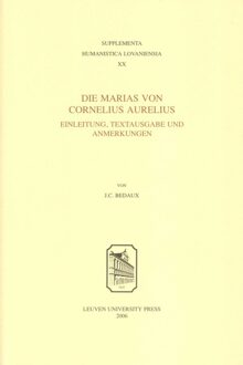Die Marias von Cornelius Aurelius - eBook Jan C. Bedaux (946166124X)
