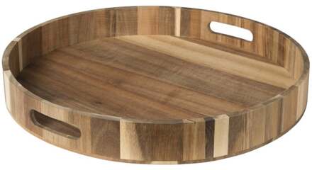 Dienblad acacia - naturel - ø40 cm