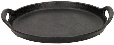 Dienblad aluminium rond