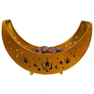 Dienblad Delicate Moon Star Vorm Ijzer Servies Dessert Party Opslag Container Voor Thuis 3
