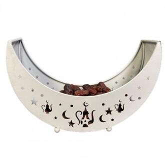 Dienblad Delicate Moon Star Vorm Ijzer Servies Dessert Party Opslag Container Voor Thuis 5