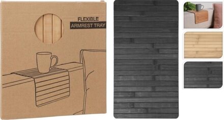 Dienblad flexibel hout 44x24cm