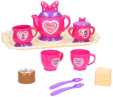 Dienblad met theeservies