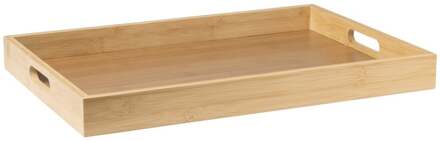 Dienblad rechthoek - bamboe - 31x45x4 cm