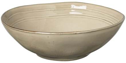 Diep bord Toscane - beige - ø19 cm