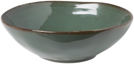 Diep bord Toscane - donkergroen - ø19 cm