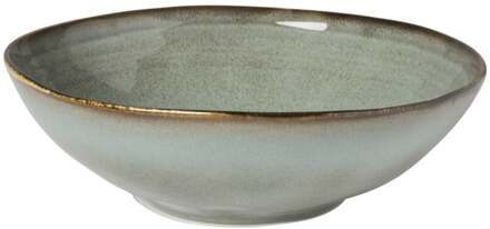 Diep bord Toscane - lichtgroen - ø19 cm