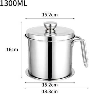 Diepe Koekenpan Japanse Tempura Friteuse Rvs Frituren Pot Met Deksel & Thermometer Keuken Non-stick Coating friteuse Pan 1.3L olie- Strainer