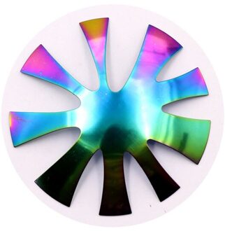 Diepe Ovale Franse Nail Edge Cutter Roze & Wit Acryl Gel Nagels Knippen Manicure Tool veelkleurig