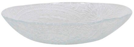 Diepe Plaat Paisley Glas (Ø 21 Cm)