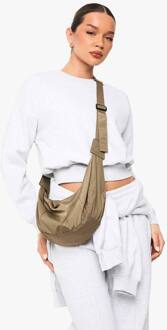 Diepe Zoom Boxy Oversized Sweatshirt, Ash Grey