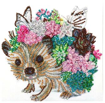 Dier 5D Speciale Vormige Diamant Schilderij Borduurwerk Handwerken Rhinestone Crystal Cross Ambachten Stitch Kit Diy 2