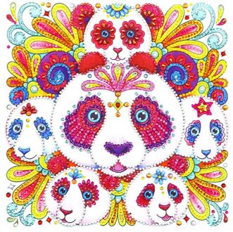 Dier 5D Speciale Vormige Diamant Schilderij Borduurwerk Handwerken Rhinestone Crystal Cross Ambachten Stitch Kit Diy 4