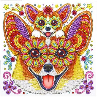 Dier 5D Speciale Vormige Diamant Schilderij Borduurwerk Handwerken Rhinestone Crystal Cross Ambachten Stitch Kit Diy