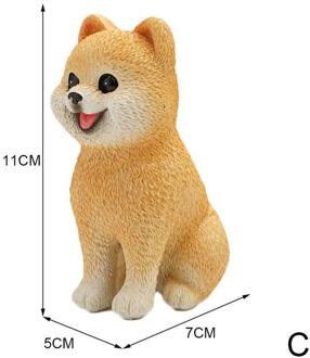 Dier Hars Model Speelgoed Hond Hoge Simulatie Realistische Cartoon Dier Hond Speelgoed Auto Artikelen Voor Home Decoratie Kinderen