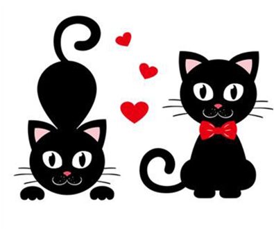 Dier Hart Schakelaar Muursticker Cartoon Pvc Decals Vinyl Thuis Room Window Deur Behang 1