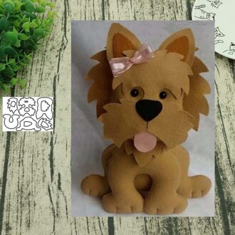 Dier hond 3 metalen stansmessen Scrapbooking album papier ambachtelijke handgemaakte kaart stencil art cutter