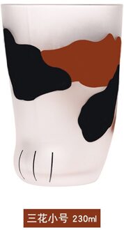 Dier Stijl Hittebestendig Glas Kat Poot Cup Voet Cup Wijn Melk Cup Kat Been Leuke Water Koffie Mok loodvrije Drinkware 230-300Ml A 230ML
