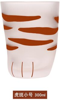 Dier Stijl Hittebestendig Glas Kat Poot Cup Voet Cup Wijn Melk Cup Kat Been Leuke Water Koffie Mok loodvrije Drinkware 230-300Ml B 230ML