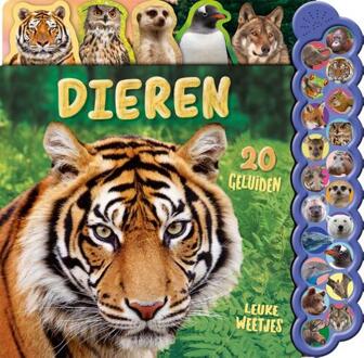 Dieren - 20-geluidenboek -  James Phoenix (ISBN: 9789036649308)