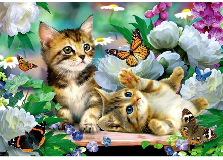 Dieren Gestempeld Borduurpakketten Diy Gedrukt Canvas Borduurwerk Handgemaakte Handwerken 14CT Handwerk Kunst Set Home Decor 46x36cm SZX004