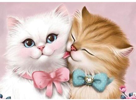 Dieren Gestempeld Borduurpakketten Diy Gedrukt Canvas Borduurwerk Handgemaakte Handwerken 14CT Handwerk Kunst Set Home Decor 46x36cm SZX008