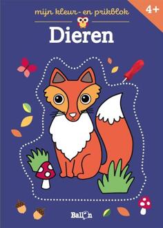 Dieren - Kleur- En Prikblokken