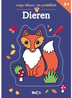 Dieren - Kleur- En Prikblokken